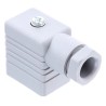 Hirschmann GM Series 2P+E DIN 43650 B Solenoid Valve Connector, 250 V AC/DC, Screw Termination, IP65 932977106 GM 209 NJ grey