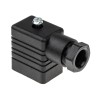 Hirschmann GM Series 2P+E DIN 43650 B Solenoid Valve Connector Female 250V AC/DC 16A 932977100 GM 209 NJ black