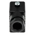 Hirschmann GM Series 2P+E DIN 43650 B Solenoid Valve Connector Female 250V AC/DC 16A 932977100 GM 209 NJ black