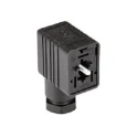 Hirschmann GM Series 2P+E DIN 43650 B Solenoid Valve Connector Female 250V AC/DC 16A 932977100 GM 209 NJ black