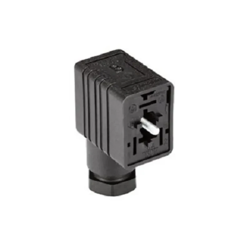 Hirschmann GM Series 2P+E DIN 43650 B Solenoid Valve Connector Female 250V AC/DC 16A 932977100 GM 209 NJ black