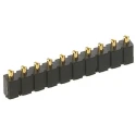 Preci-Dip 811 Series Straight Surface Spring Loaded Connector, 5 Contacts, 2.54 mm Pitch, 1 Row 811-SS-005-30-003191