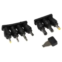 Ansmann Interchangeable AC/DC Adapter Australia, EU, UK, US Plug 12 W Power 12V, 3V, 4.5V, 5V, 6V, 7.5V, 9V DC Output 5311113