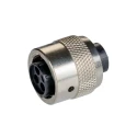 ITT Cannon Circular Connector, 4 Contacts, Cable Mount, Plug Female, IP65 Nylon Housing, Bayonet Lock, 250V TR1004PF31NB