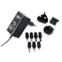 Ansmann Interchangeable AC/DC Adapter Australia EU UK US 3.6W 12V dc, 3 V dc, 4.5 V dc, 5 V dc, 6 V dc 5311103