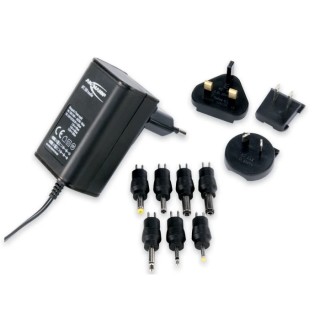 Ansmann Interchangeable AC/DC Adapter Australia EU UK US 3.6W 12V dc, 3 V dc, 4.5 V dc, 5 V dc, 6 V dc 5311103