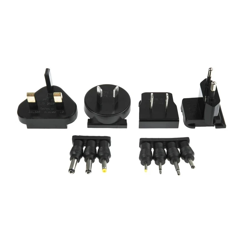 Ansmann Interchangeable AC/DC Adapter Australia EU UK US 3.6W 12V dc, 3 V dc, 4.5 V dc, 5 V dc, 6 V dc 5311103