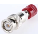 Telegartner Red Male Binding Post With Brass Contacts and Gold Plated J01008A0625