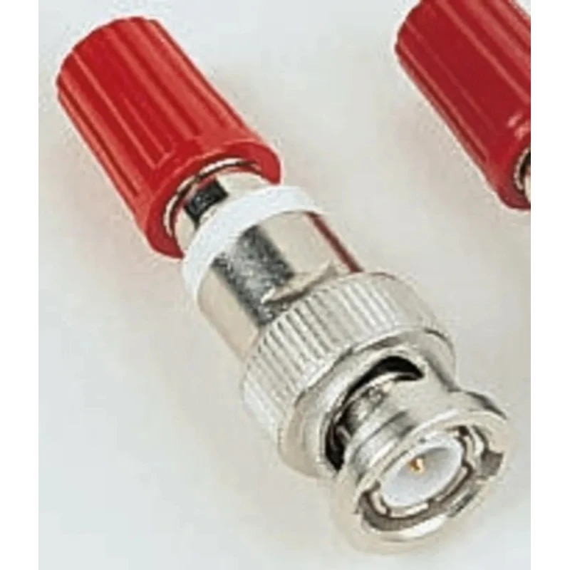 Telegartner Red Male Binding Post With Brass Contacts and Gold Plated J01008A0625