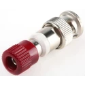Telegartner Red Male Binding Post With Brass Contacts and Gold Plated J01008A0625