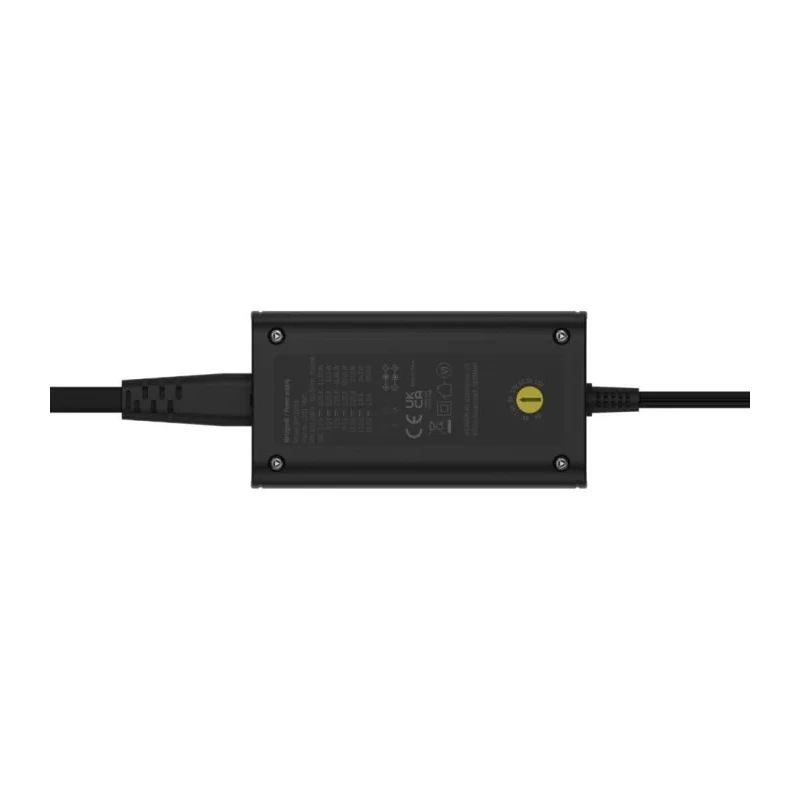 Ansmann AC/DC Adapter with Multiple Hollow and Jack Plugs 27W, 2m Cable, Adjustable Output Voltage 5-15V 5311133-UK
