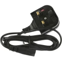 Ansmann AC/DC Adapter with Multiple Hollow and Jack Plugs 27W, 2m Cable, Adjustable Output Voltage 5-15V 5311133-UK