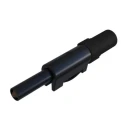 Hirschmann Test & Measurement Black Male Banana Plug, 4 mm Connector, Screw Termination, 60V dc, 16A, Nickel 931825100