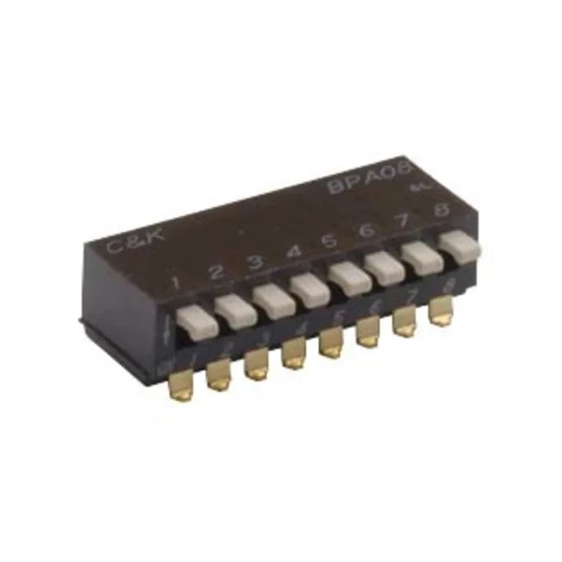 C & K Slide, Raised Rotary Coded DIP Switch BPA06SBR