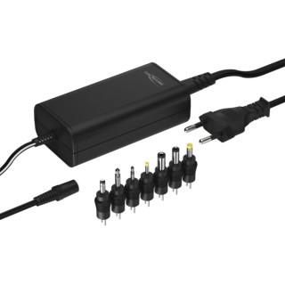 Ansmann AC/DC Adapter 27W Multi-Voltage Output with 2-Pin EU and 3-Pin UK Converter Plug 5311143-UK