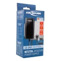 Ansmann AC/DC Adapter 27W Multi-Voltage Output with 2-Pin EU and 3-Pin UK Converter Plug 5311143-UK