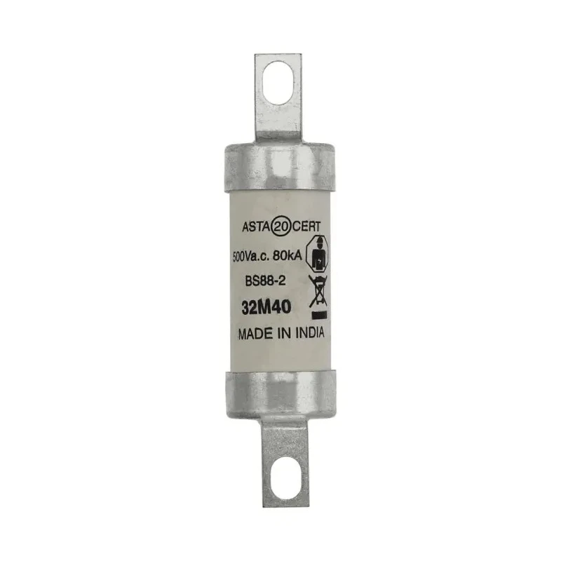 Eaton 32A British Standard Fuse A2 500V AC High Rupture Capacity Tag Fuse AAO32M40
