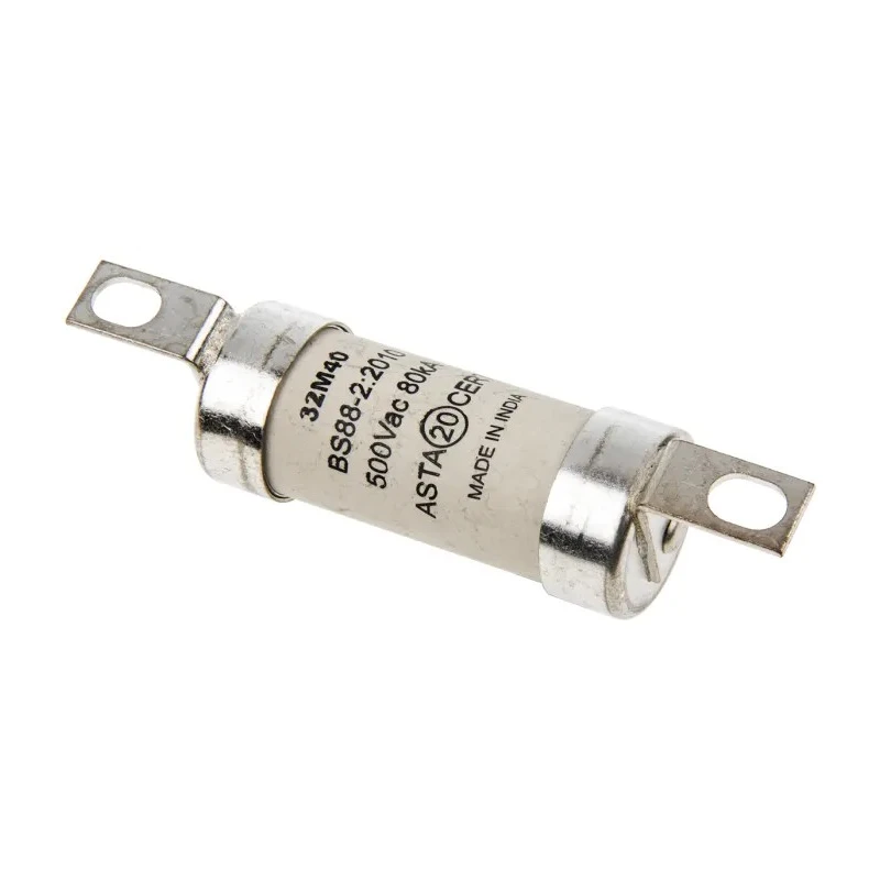 Eaton 32A British Standard Fuse A2 500V AC High Rupture Capacity Tag Fuse AAO32M40