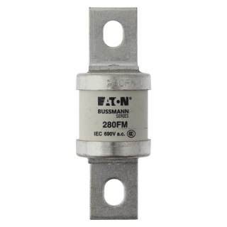 Eaton British Standard Fast Acting Fuse FM, 280A, 690V AC, 85 mm Fixing Centres, Series 280FM