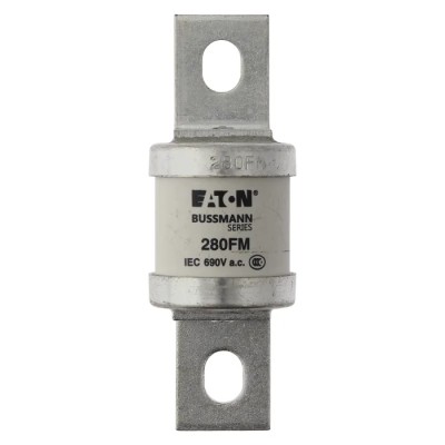 Eaton British Standard Fast Acting Fuse FM, 280A, 690V AC, 85 mm Fixing Centres, Series 280FM