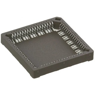 Preci-Dip 1.27 mm Pitch 32 Way Surface Mount Through Hole PLCC IC Socket 540-88-032-17-400-TR