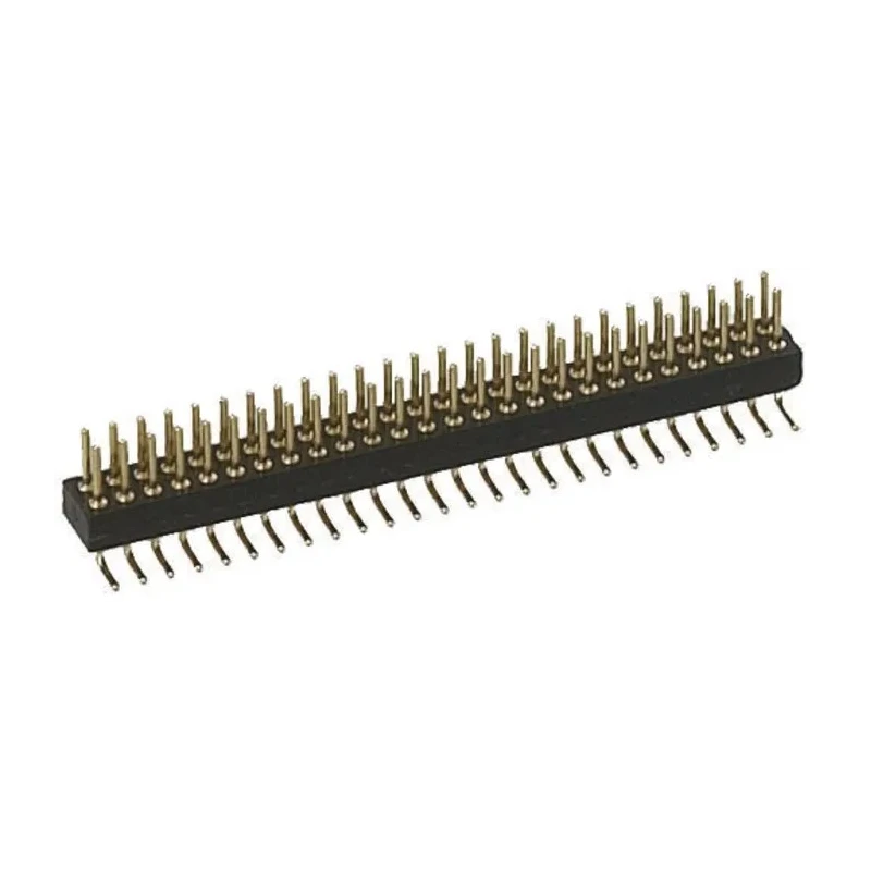 Preci-Dip 852 Series Straight Surface Pin Header, 6 Contacts, 1.27 mm Pitch, 2 Row, Unshrouded 852-80-006-30-001191