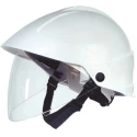 Catu White Arc Flash Helmet with Chin Strap Adjustable MO-185-BL