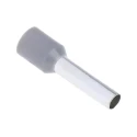 RS PRO Insulated Crimp Bootlace Ferrule 12 mm Pin Length 3.2 mm Pin Diameter Grey 12 AWG Wire Size 157-1250