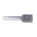 RS PRO Insulated Crimp Bootlace Ferrule 12 mm Pin Length 3.2 mm Pin Diameter Grey 12 AWG Wire Size 157-1250