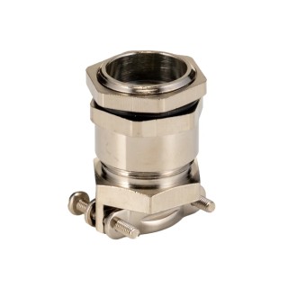 Lapp SKINDICHT Series 50 Cable Gland, Nickel-Plated Brass, PG11 Thread Size, 8-12 mm Cable Diameter 52004290+52003510