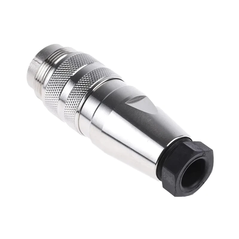 Amphenol Industrial 8 Pole Straight M16 DIN Plug, Screw-On, 5A, 100 V ac/dc, IP67, Cable Mount C09131H0081002