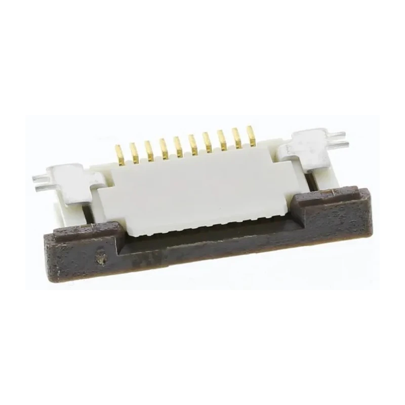 Molex FPC Connector 0.5 mm Pitch 10 Way Right Angle Female, Surface Mount, Solder Termination 52746-1071
