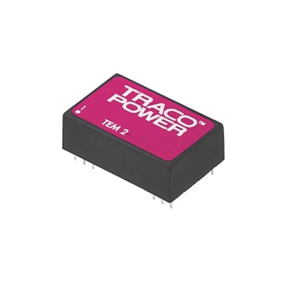 TRACOPOWER DC/DC Converter 1 Output 5 V 21.6-26.4 V Input Efficiency 51% 1 kV Isolation TEM 2-2411