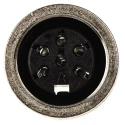 Amphenol Industrial C 091 D 6 Pole Straight M16 DIN Socket, 5A, 300 V AC/DC, IP67, Screw Panel Mount Female C091-31N006-1002