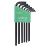 RS PRO 7-Piece Torx Key Set, L Shape, Long Arm, Chrome Nickel Alloy Steel, Model 157-2089