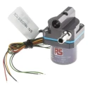 RS PRO 12V 345 mbar Direct Coupling Water Pump, 2000ml/min, 6W, Anodised Aluminium, IP68 702-6888