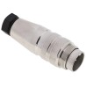 Amphenol Industrial C 091 D 5 Pole Straight M16 DIN Plug 5A 300V ac 300V dc IP67 Screw-On Cable Male C09131H0051002