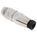 Amphenol Industrial C 091 D 5 Pole Straight M16 DIN Plug 5A 300V ac 300V dc IP67 Screw-On Cable Male C09131H0051002