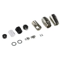 Amphenol Industrial DIN Plug 6 Pole Straight M16 Cable Mount Male Screw-On 5A 300 V AC/DC IP67 C09131H0061002