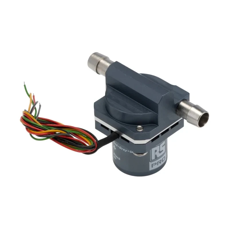 RS PRO 12V 380 mbar Direct Coupling Aluminium Body Water Pump, 2.8L/min, 6W Input Power, IP45 Rated 702-6882