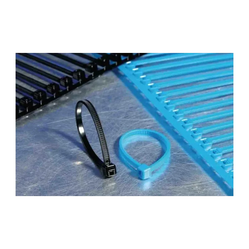 HellermannTyton Non-Releasable Cable Tie 100 mm Length x 2.5 mm Width, Black Polyamide 66, UV 120-50010 T18RA3500-PA66HSW-BK