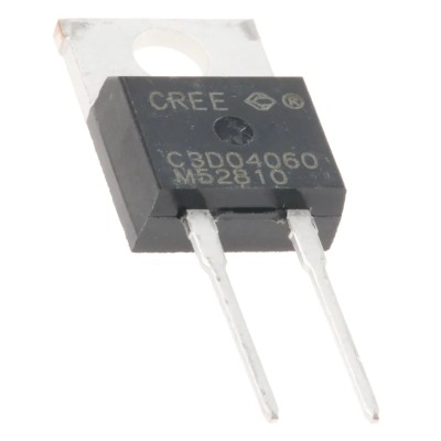 Wolfspeed 600 V 4 A Z-Rec Silicon Carbide Schottky Diode Single 2-Pin Through Hole TO-220 C3D04060A