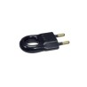 Legrand 6A 230V Germany France Mains Connector Black Polymer Cable Screw Termination 0 501 63