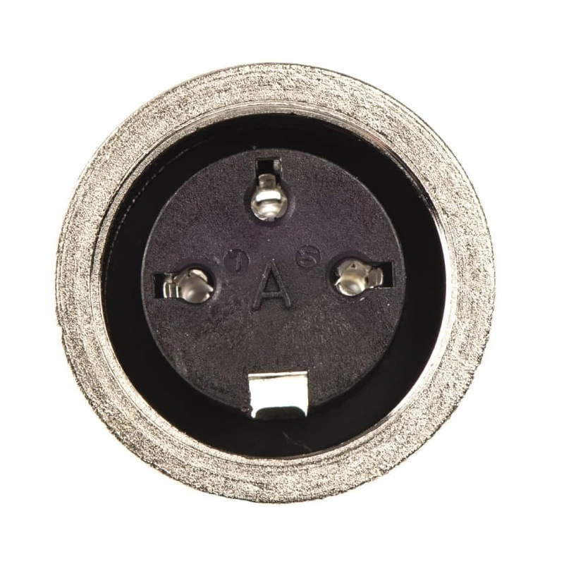 Amphenol Industrial C 091 D 3 Pole Straight M16 DIN Socket Panel Mount 5A 300 V ac dc IP67 C091-31N003-1002