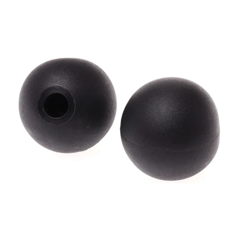 RS PRO Black Duroplast Ball Clamping Knob 50 mm Diameter, Unthreaded Hole, Thread Length 20 mm Model 702-7816