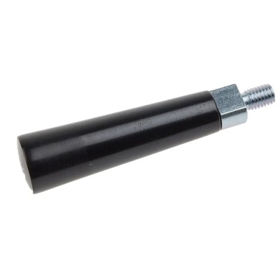 RS PRO Zinc Plated Steel Tapered Handle with Phenolic Grip, Male M8 Thread x 12 mm Insert Length, 92 mm Length 702-7563