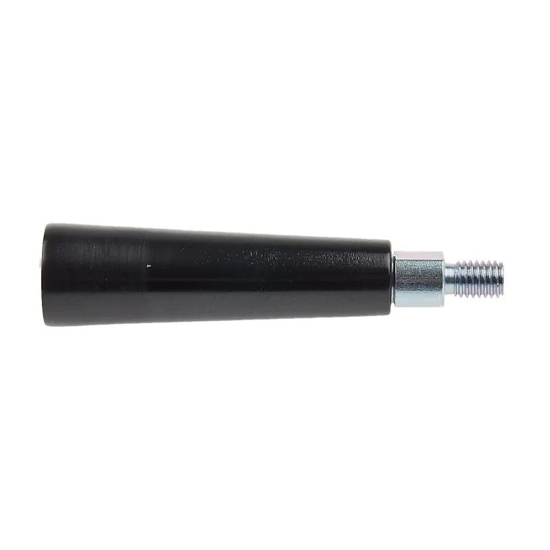 RS PRO Zinc Plated Steel Tapered Handle with Phenolic Grip, Male M8 Thread x 12 mm Insert Length, 92 mm Length 702-7563