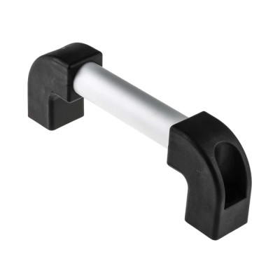 RS PRO Silver Aluminium Concealed Fixings Drawer Handle 77 mm Height, 30 mm Width, 224 mm Length 702-7822