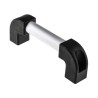 RS PRO Silver Aluminium Concealed Fixings Drawer Handle 77 mm Height, 30 mm Width, 224 mm Length 702-7822