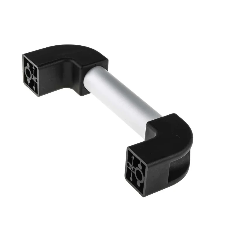 RS PRO Silver Aluminium Concealed Fixings Drawer Handle 77 mm Height, 30 mm Width, 224 mm Length 702-7822